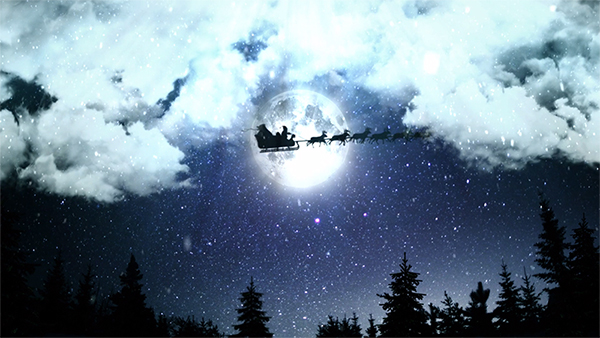 b2bcards corporate christmas eacrd ref:235358679.jpg, Scenery,Moon,Santa, Colours