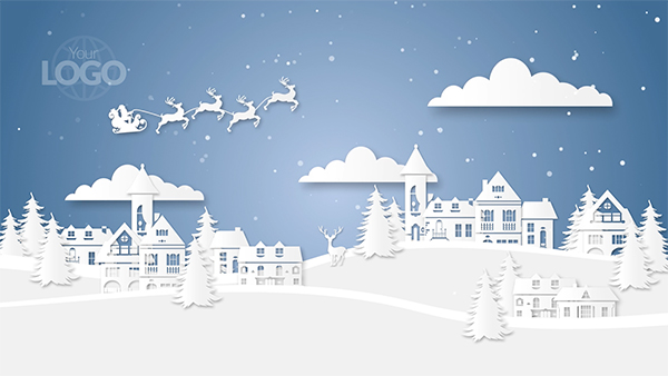 b2bcards corporate christmas eacrd ref:643565298.jpg, Paper,Scenery, Blue,White