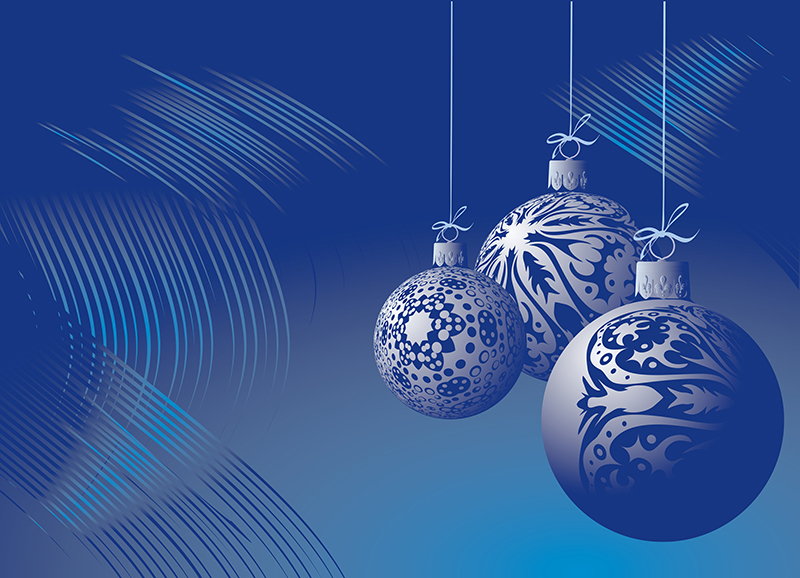 b2bcards corporate christmas eacrd ref:b2b-ecards-baubles-blue-1000.jpg, Baubles, Blue