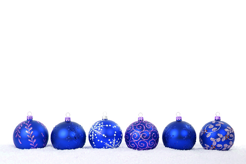 b2bcards corporate christmas eacrd ref:b2b-ecards-baubles-blue-384.jpg, Baubles, Blue