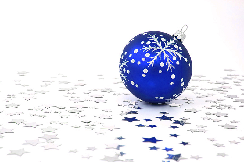 b2bcards corporate christmas eacrd ref:b2b-ecards-baubles-blue-429.jpg, Baubles, Blue