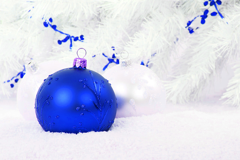 b2bcards corporate christmas eacrd ref:b2b-ecards-baubles-blue-521.jpg, Baubles, Blue