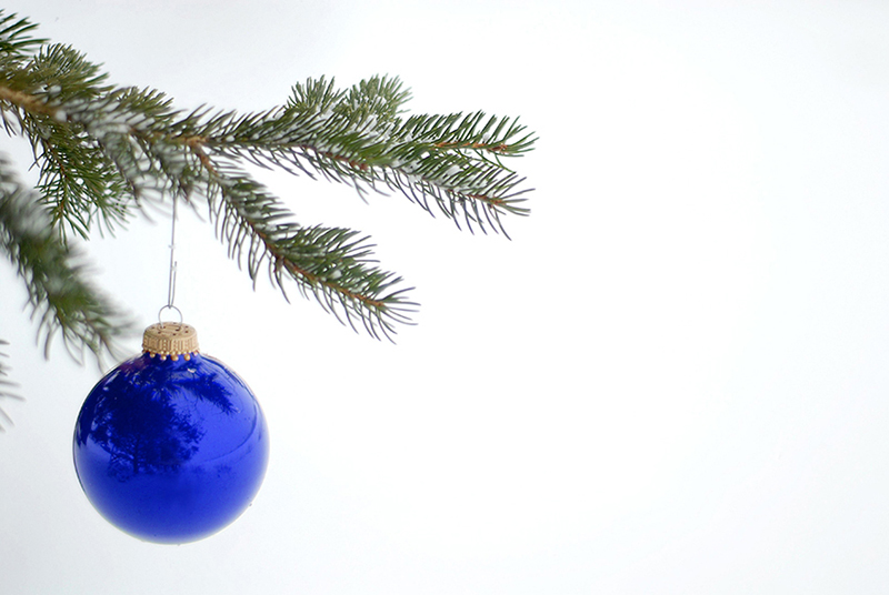 b2bcards corporate christmas eacrd ref:b2b-ecards-baubles-blue-617.jpg, Baubles, Blue