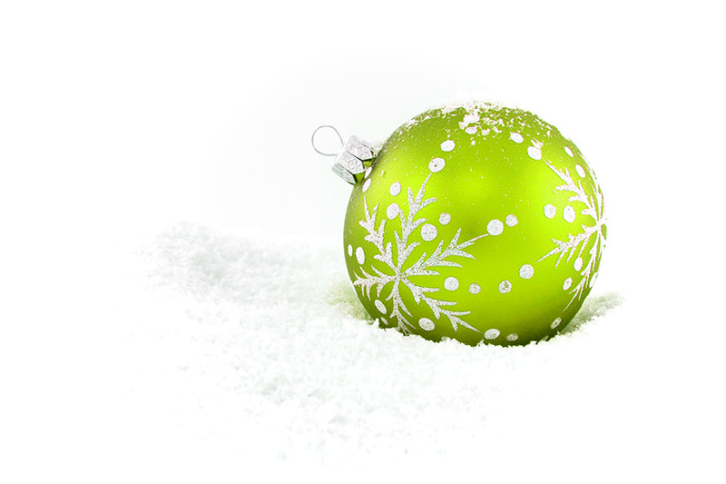 b2bcards corporate christmas eacrd ref:b2b-ecards-baubles-green-413.jpg, Baubles, Green