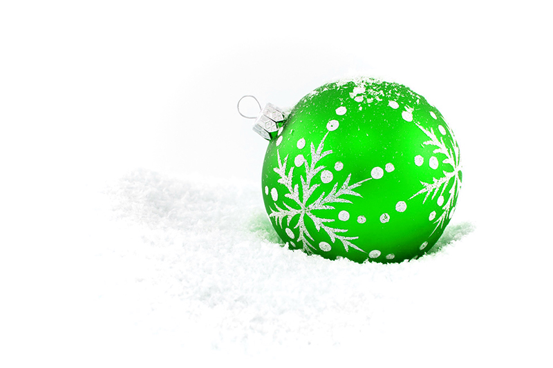 b2bcards corporate christmas eacrd ref:b2b-ecards-baubles-green-414.jpg, Baubles, Green