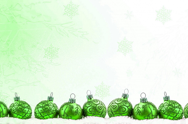 b2bcards corporate christmas eacrd ref:b2b-ecards-baubles-green-579.jpg, Baubles, Green