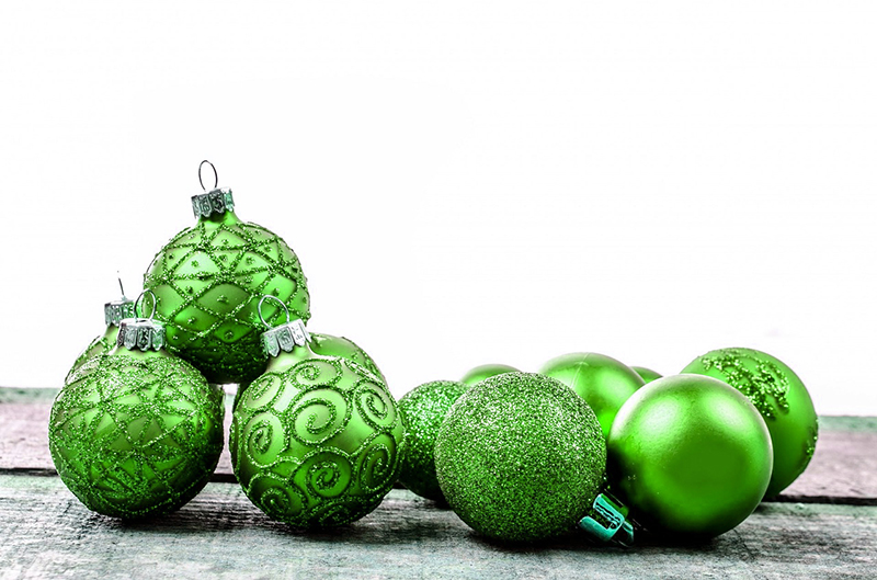 b2bcards corporate christmas eacrd ref:b2b-ecards-baubles-green-589.jpg, Baubles, Green