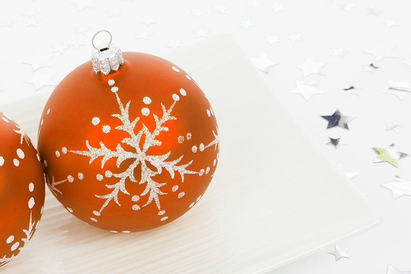 b2bcards corporate christmas eacrd ref:b2b-ecards-baubles-orange-402.jpg, Baubles, Orange