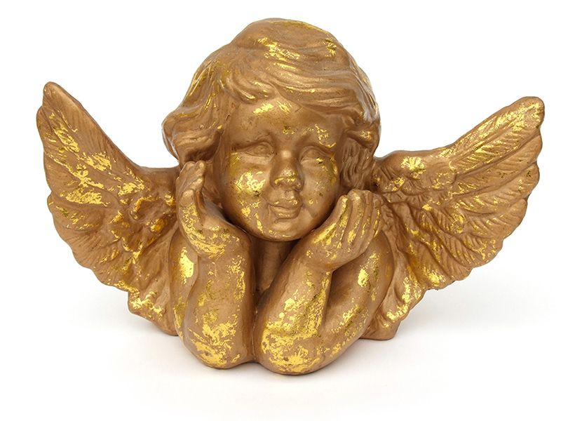 b2bcards corporate christmas eacrd ref:b2b-ecards-cherubs-gold-350.jpg, Cherubs, Gold