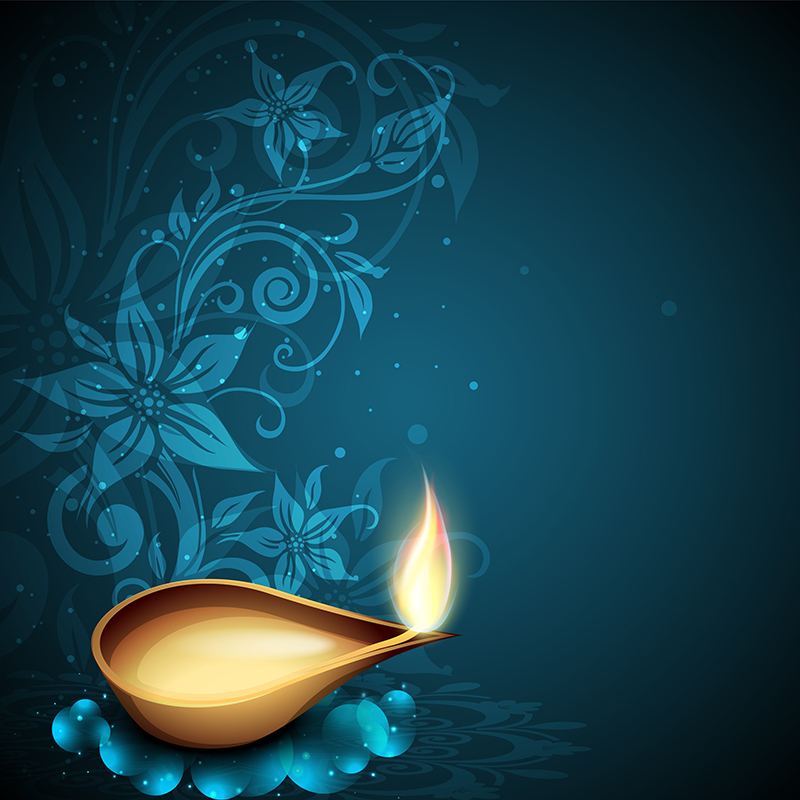 b2bcards corporate christmas eacrd ref:b2b-ecards-diwali-candles-black-gold-1010.jpg, Diwali,Candles, Black,Gold