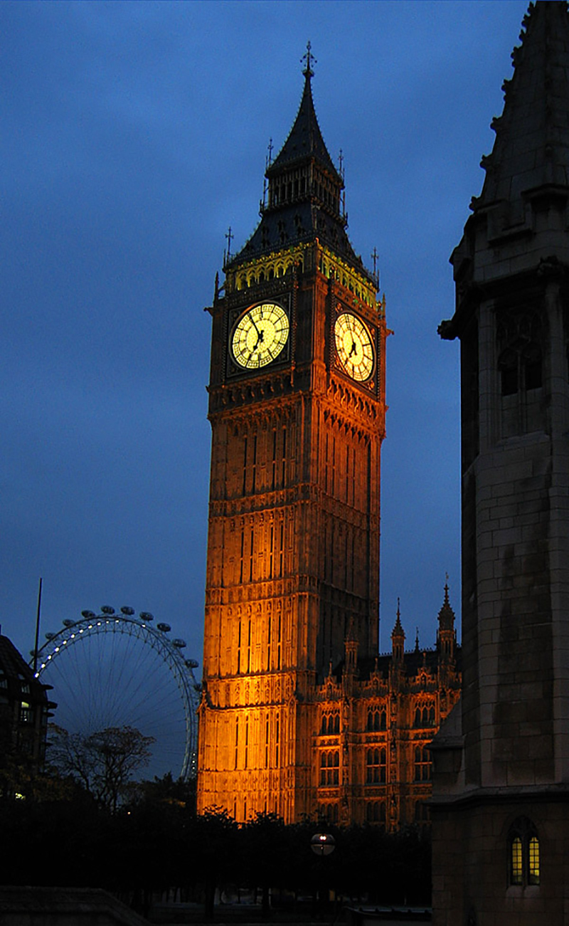 b2bcards corporate christmas eacrd ref:b2b-ecards-london-city-big-ben-colours-728.jpg, London,City,Big Ben, Colours