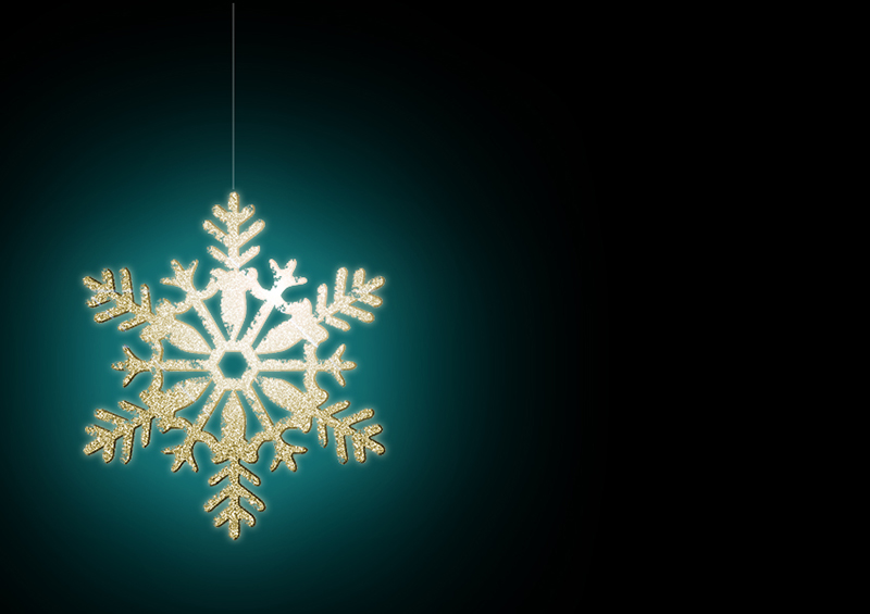 b2bcards corporate christmas eacrd ref:b2b-ecards-snowflakes-gold-teal-black-320.jpg, Snowflakes, Gold,Teal,Black