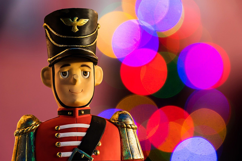 b2bcards corporate christmas eacrd ref:nutcracker21.jpg, Nutcracker, Pink,Colours